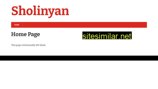 sholinyan.com alternative sites