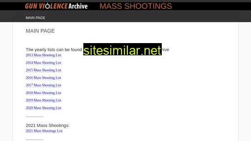 shootingtracker.com alternative sites