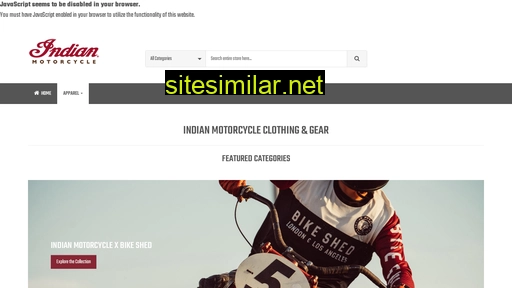 shop-indianmotorcycle.com alternative sites