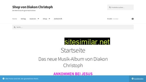 shop.diakon-christoph.com alternative sites