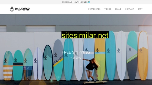 shop.paragonsurfboards.com alternative sites