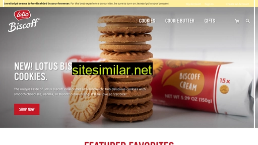 shopbiscoff.com alternative sites