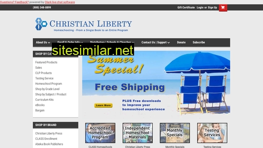 shopchristianliberty.com alternative sites
