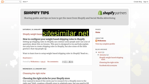shopifytips.blogspot.com alternative sites