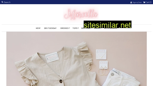 shopmarcella.com alternative sites