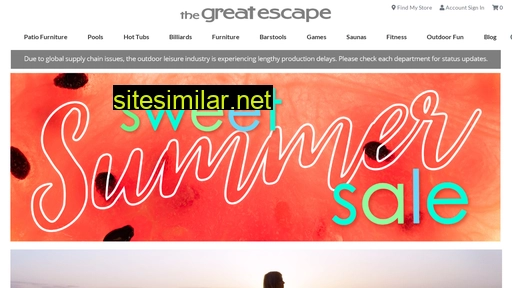 shopthegreatescape.com alternative sites