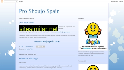 shoujospain.blogspot.com alternative sites
