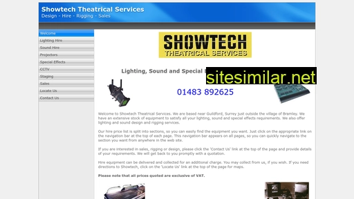 showtech-theatrical.com alternative sites