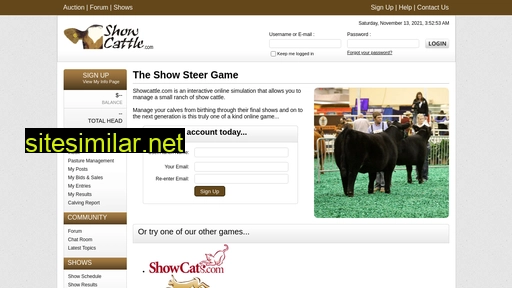 showcattle.com alternative sites
