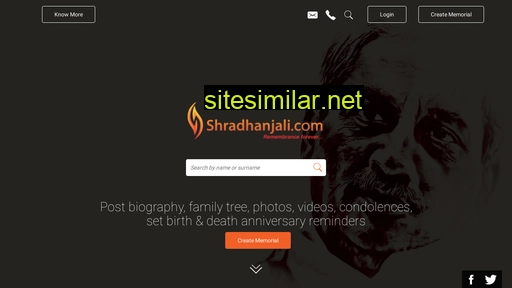 shradhanjali.com alternative sites