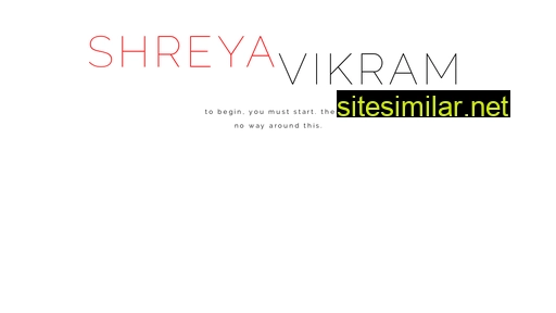 Shreyavikram similar sites