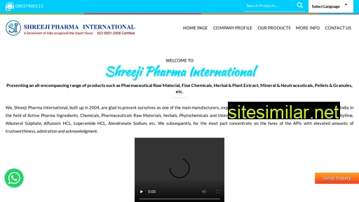 shreejipharmainternational.com alternative sites