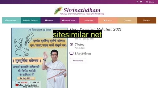 shrinathdham.com alternative sites