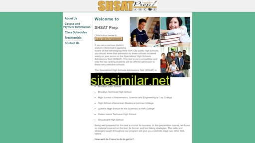 shsatprep.com alternative sites