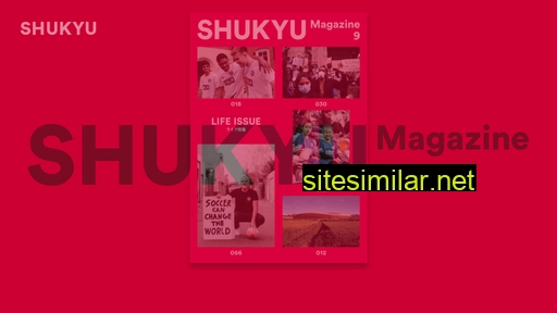 Shukyumagazine similar sites