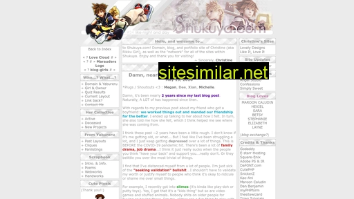 shukuya.com alternative sites