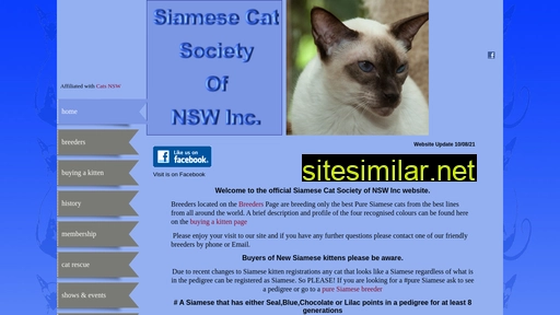 Siamesecatsociety similar sites