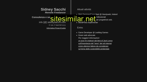 sidneysacchi.com alternative sites