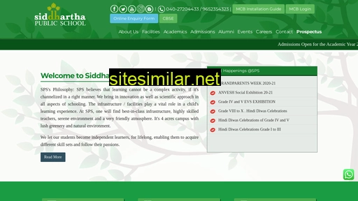 siddharthapublicschools.com alternative sites