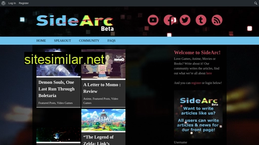 sidearc.com alternative sites
