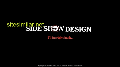 sideshowdesign.com alternative sites