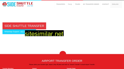 sideshuttletransfer.com alternative sites
