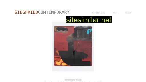 siegfriedcontemporary.com alternative sites