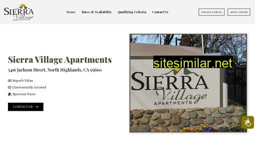 sierravillagecommunities.com alternative sites