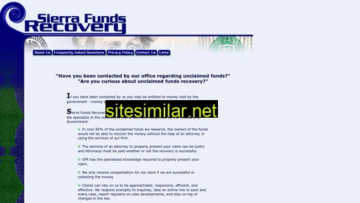sierrafundsrecovery.com alternative sites