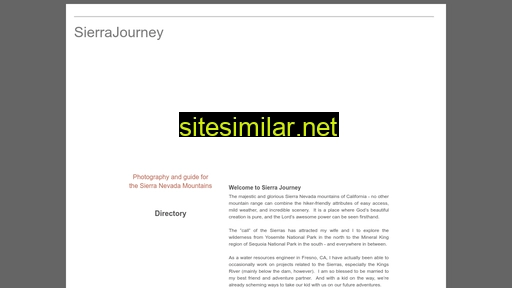 sierrajourney.com alternative sites