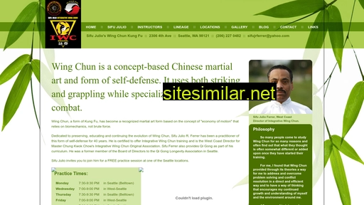 sifujuliowingchun.com alternative sites