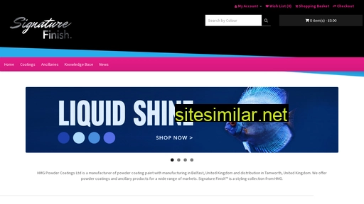 signaturefinishpowder.com alternative sites