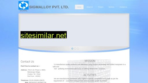 sigmalloy.com alternative sites