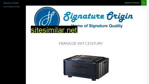 Signatureorigin similar sites