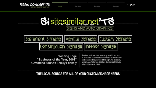 signconceptsltd.com alternative sites