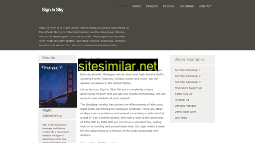 signinsky.com alternative sites