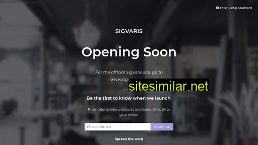 sigvarisus.com alternative sites