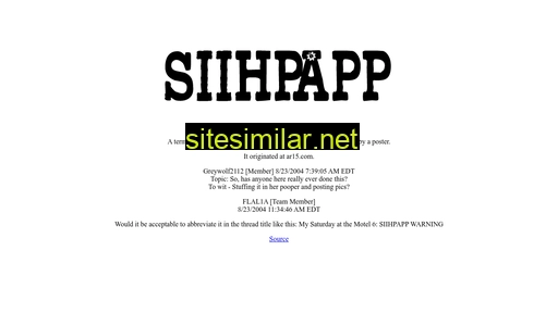 siihpapp.com alternative sites