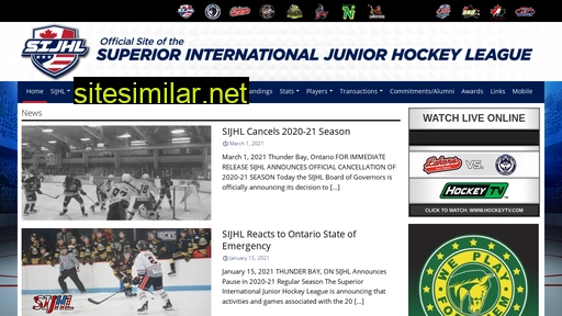 sijhlhockey.com alternative sites