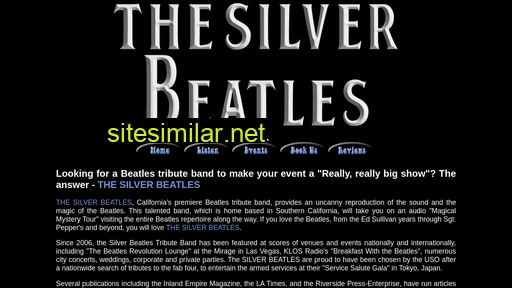Silverbeatlesband similar sites