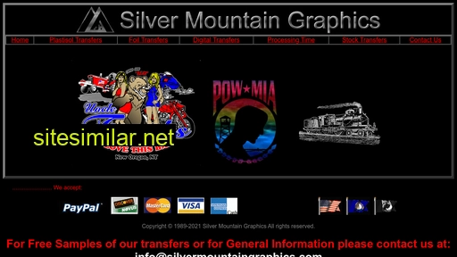 Silvermountaingraphics similar sites
