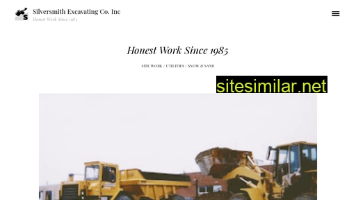 Silversmithexcavating similar sites