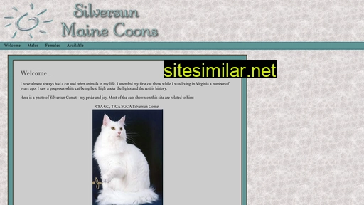 silversunmainecoons.com alternative sites