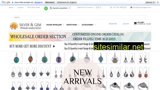 silverandgemwholesale.com alternative sites