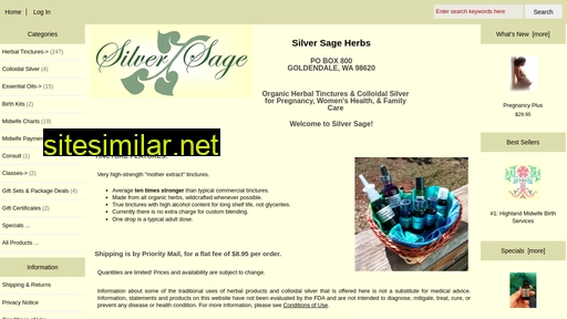 silversageherbs.com alternative sites