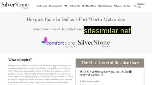 silverstonehospice.com alternative sites