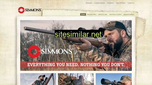 Simmonsoptics similar sites