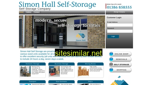 simonhallselfstorage.com alternative sites