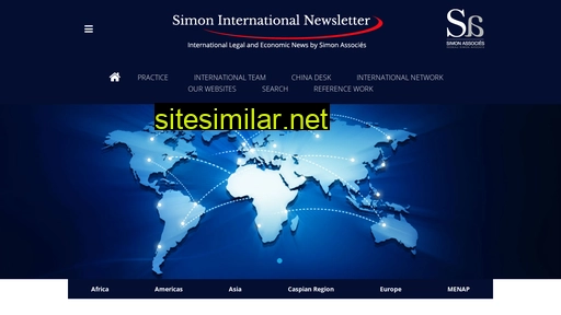 Simoninternationalnewsletter similar sites