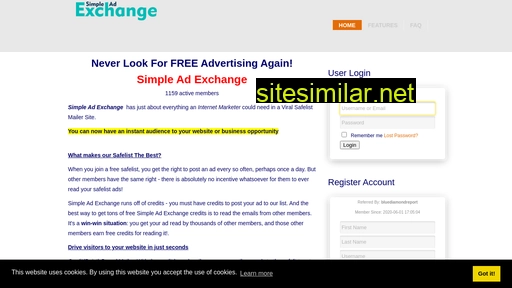 simple-ad-exchange.com alternative sites